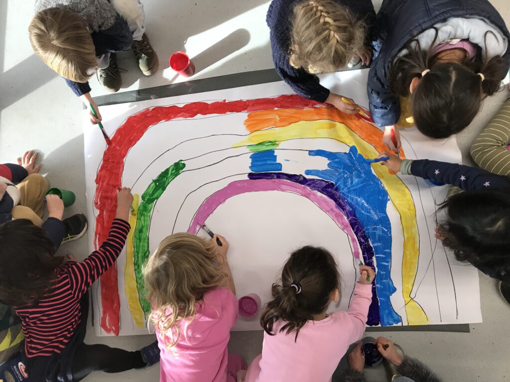 Welcome rainbow to West Hawthorn Pre-school